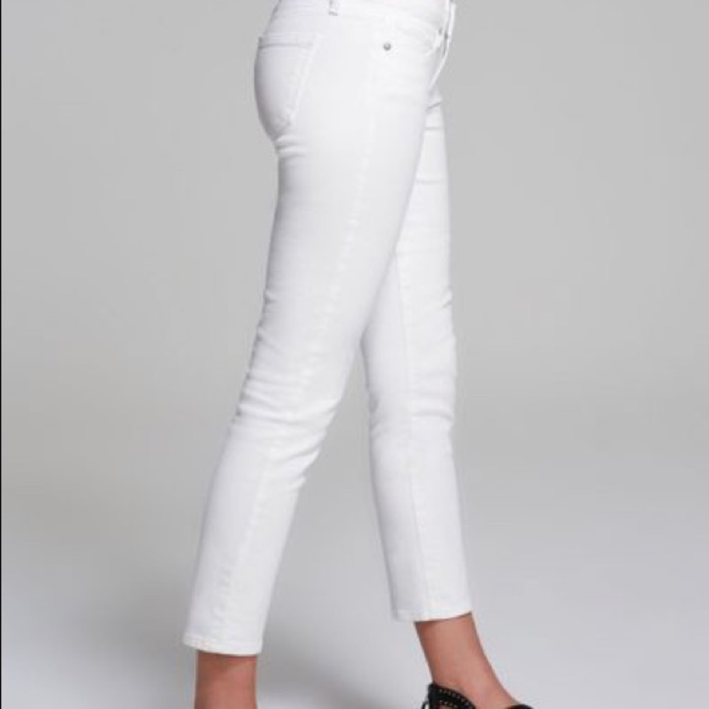 PAIGE Kylie Crop White Jeans (size 29)